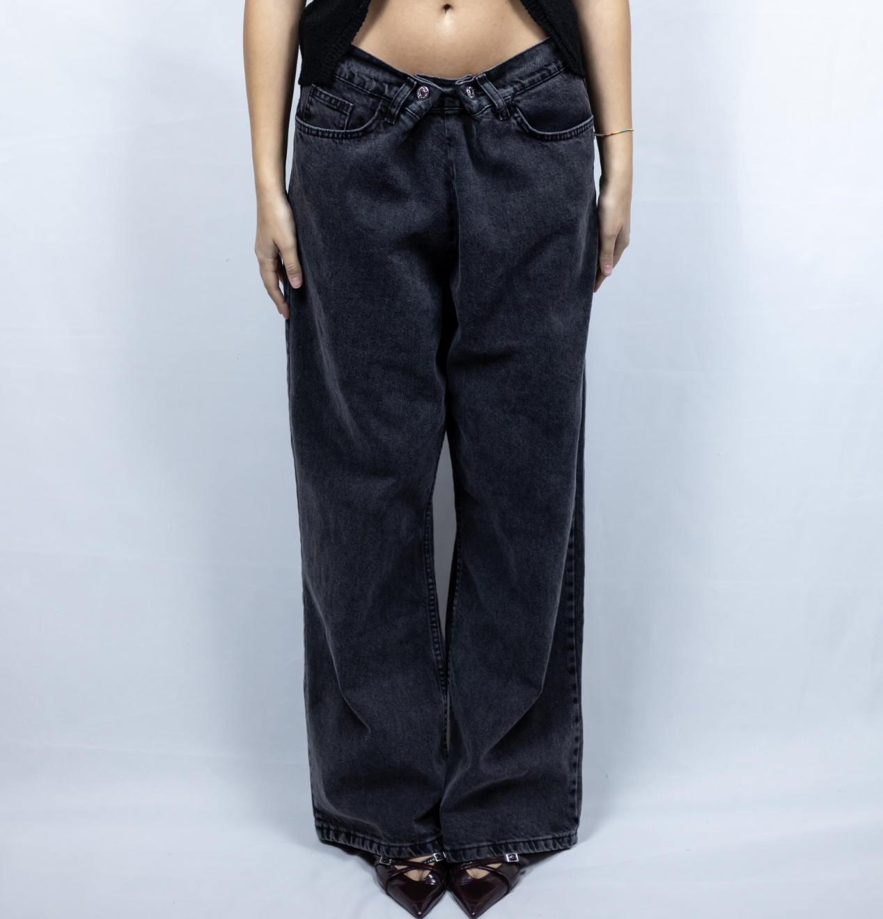 Jeans Doppio Bottone