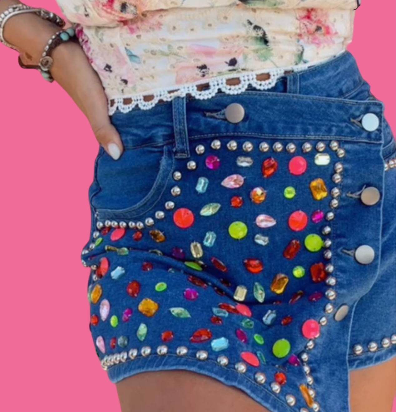 Shorts Gonna Strass