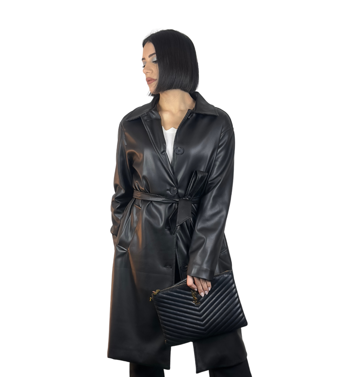 Cappotto in Ecopelle