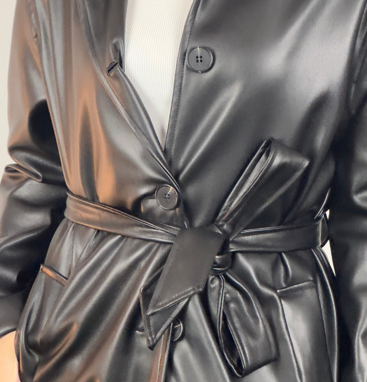 Cappotto in Ecopelle