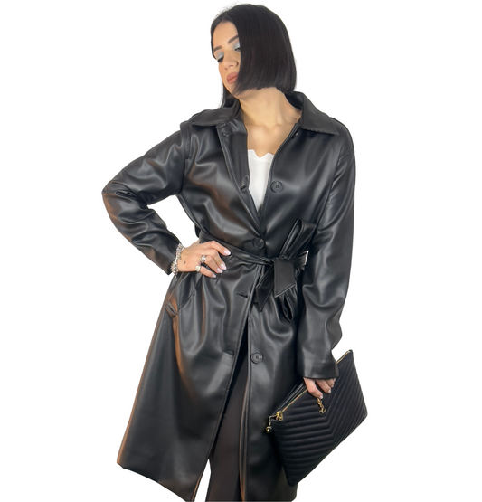 Cappotto in Ecopelle